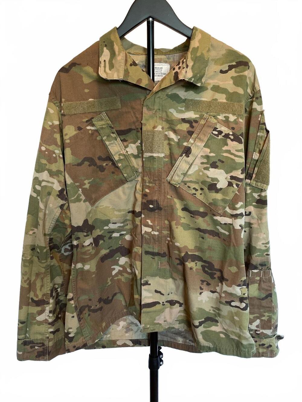 US Army OCP Multicam Combat Uniform Coat Medium Long Insect Guard ACU